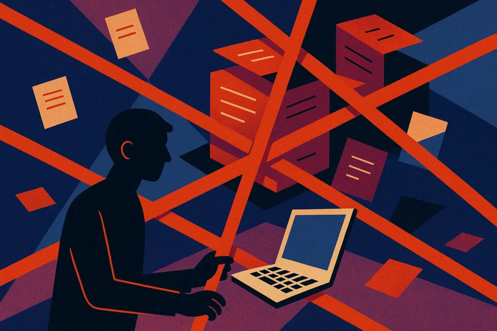 Un informático novato entre la burocracia